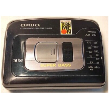Lietots - Aiwa Stereo Radio Cassette Player Ta163 