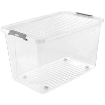 Keeeper Kaste ar vāku uz ritenīšiem clipbox Leo 59