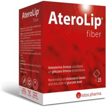 ATEROLIP FIBER, paciņas, N15 Silvanols