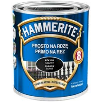 Hammerite Prosto Na Rdzę Krāsa Metāla Gluds Glancē