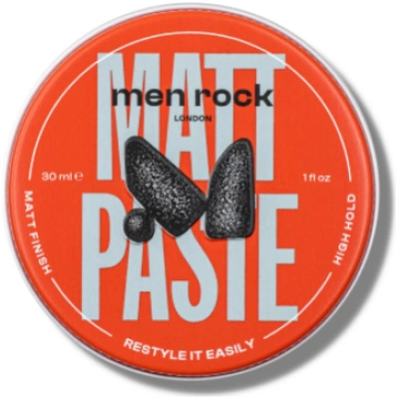 Men Rock Matt Paste Matēta matu pasta