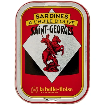 Sardīnes SAINT-GEORGES olīveļļā LA BELLE ILOISE