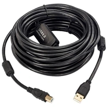 MicroConnect Active USB 2.0 A-B Cable, 5m With int