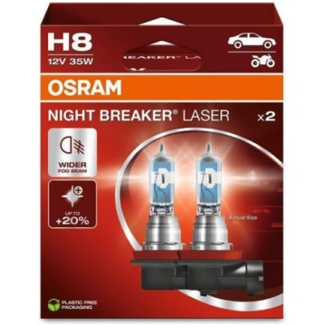 OSRAM spuldze H8 35W 12V PGJ19-1 (OS-64212NL-2HB)