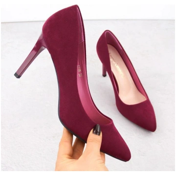 Sergio Leone 1339 W SK428C Suede Pumps (37) SK428C