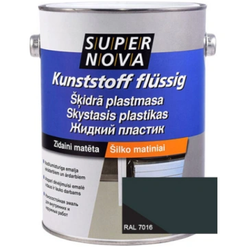 Alkīda emaljas krāsa betonam Super Nova 2.5L RAL70