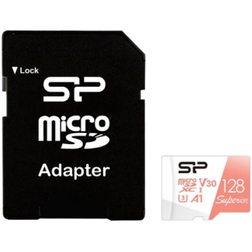 Silicon Power memory card microSDXC 128GB Superior