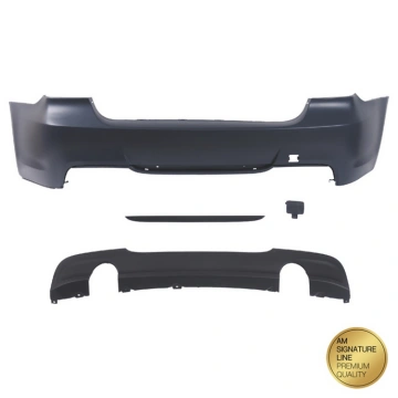 BMW 3 E90 Rear Bumper with Stylish Diffuser - Upgr
