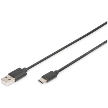 Digitus USB Type-C connection cable, Type USB-A to