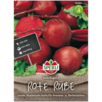 Sarkano biešu ROTE KUGEL sēklas, 10 g