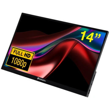 Verbatim PMT‑14 Portable 14 Touch‑Screen Monitor F