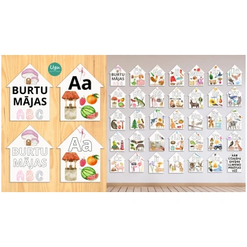 BURTU MĀJIŅAS | SIENAS ALFABĒTS - Mācību materiāli
