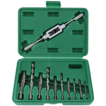 Screw extractor set and HSS drill bits 11pcs. CHAN