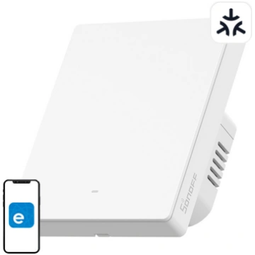 Matter SONOFF M5-1C-80W WiFi smart wall switch (1-