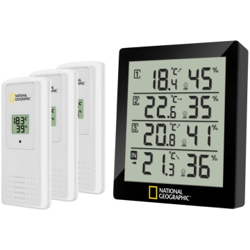 Termo / hidrometrs, melns, 4 mērījumu rezultāti, N
