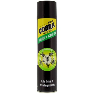 SUPERCOBRA Aerosols pret lidojošiem un rāpojošiem 
