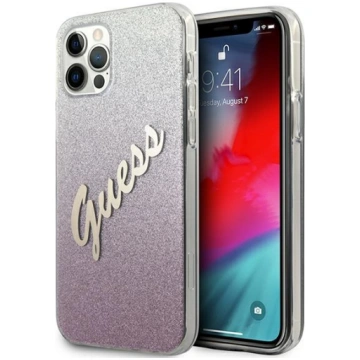 Guess GUHCP12LPCUGLSPI iPhone 12 Pro Max 6.7" roža