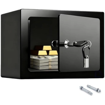 Stahlkonstruktions-Geldbox, 4,6 l, kleiner Safe fü