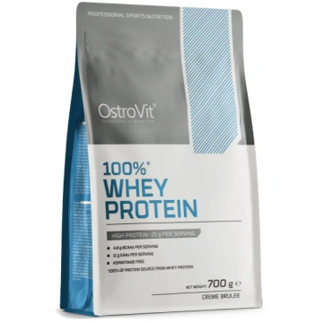 OstroVit 100% sūkalu proteīns 700g - Krēma brulē