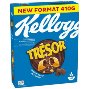 Sausās brokastis Tresor Milk Choco, 410g, Kelloggs