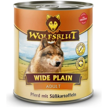 WOLFSBLUT Wide Plain zirga gaļa ar saldajiem kartu