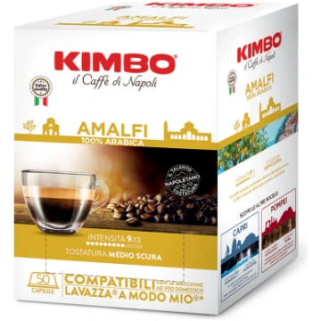 Capsule caffè Kimbo Miscela Amalfi compatibili A M