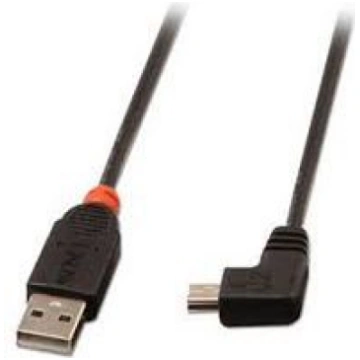 USB 2.0 Typ A/Mini-B 90o 0 5m Mini-B Stecker recht