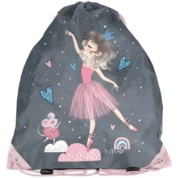 Paso Ballerina apavu soma, rozā/pelēka