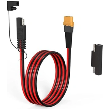 ELFCULB 12AWG XT60–SAE vīriešu savienojuma pagarin