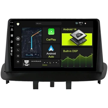 4G + 64G Android 14 Auto radio Renault Megane 3 (2