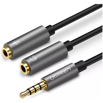 Ugreen 30619 audio kabelis 0.2 m 3.5mm 2 x 3.5mm M