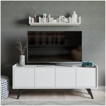 Konsole, Hanah Home, Balta, 150 x 40 x 76, cm