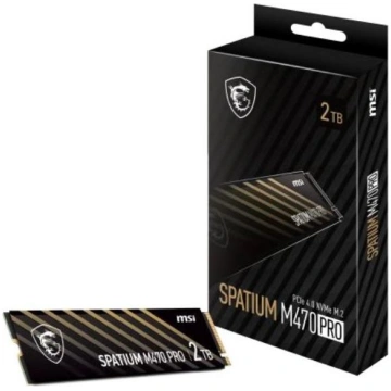 MSI Dysk spatium m470 pro 2tb m.2 pcie4 6000/5000m