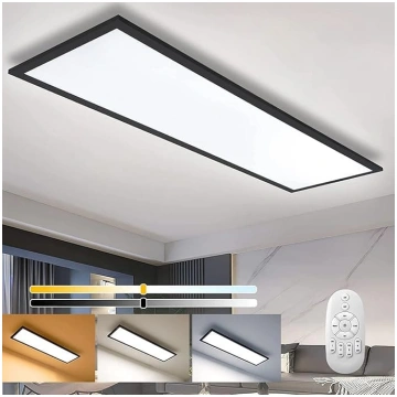 Dimmable ceiling light LED panelis, 100 x 25 cm, t
