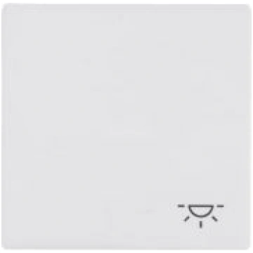 Rocker with legend Symbol "light" for Switch/push 