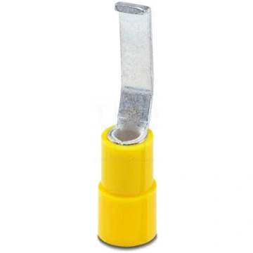 Tip: wire pin | yellow | Type: insulated | Mat: PA