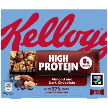 Kellogg's High Protein Dark Chocolate & Almon