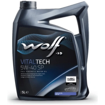 Wolf VITALTECH 5W40 SP 5L API SP, A3/B4 MB 229.5 1