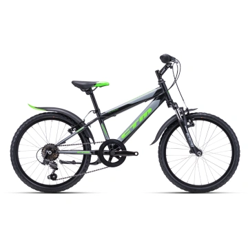 Bicycle CTM SCOOBY 3.0 matt black/green 11"