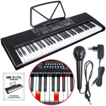 MK 2117L sintezators ar LED taustiņiem