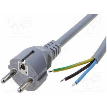 Cable; 3x1.5mm2; CEE 7/7 (E/F) plug,cables; PVC; 1