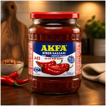 Konservi | Mērces - Paprikas pasta stikla burkā, a