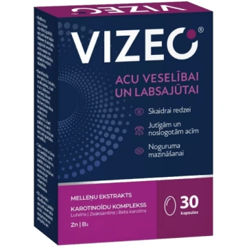 VIZEO kapsulas, 30 gab