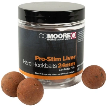 CCMOORE Pro-Stim Liver Hard Hookbait 24 mm KEV9060