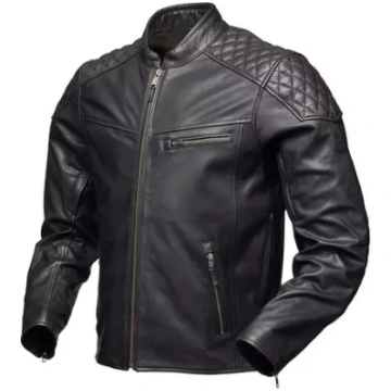 Giubbotto uomo in pelle con protezioni Modeka Jack