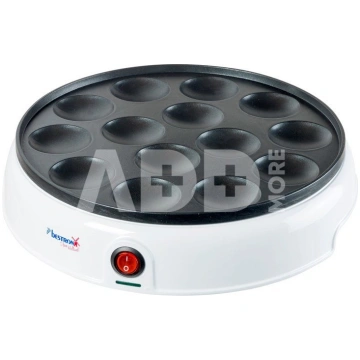 Bestron mini pancake maker APFM700W, white