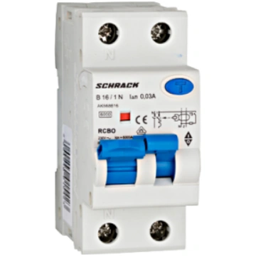 Kombinētais noplūdes automātslēdzis MCB/RCD (RCBO)