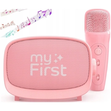 My First Gonik Mikrofon Zestaw 2w1 Karaoke Na Blue