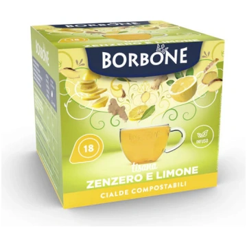 CIALDE BORBONE TISANA ZENZERO E LIMONE