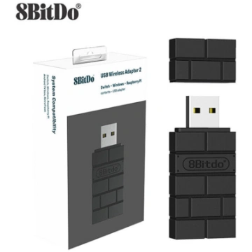 8Bitdo USB Wireless Adapter 2 (Jauns)